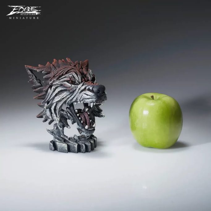 EDMIN04 - Miniature Wolf Bust