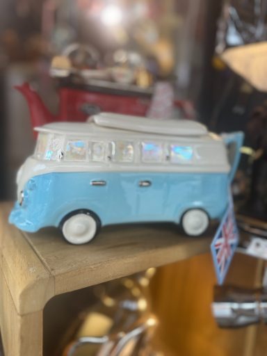 TW Camper Van Large Teapot – Blue