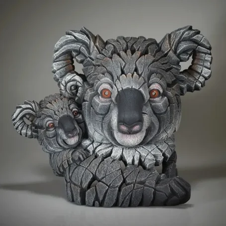 EDB32 - Koala and Joey Bust (Grey)